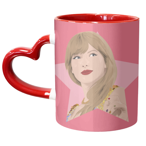 Tay Star - unique mug by Pink and Pip