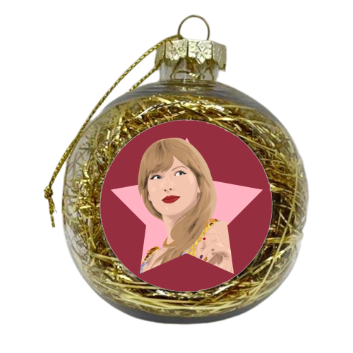 Tay Star - xmas bauble by Pink and Pip