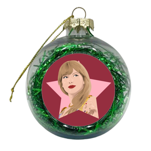 Tay Star - xmas bauble by Pink and Pip