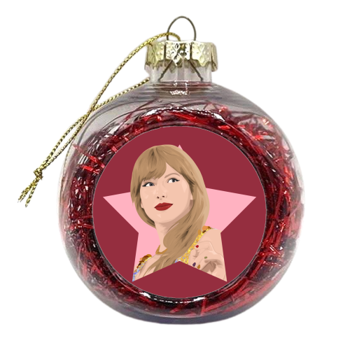 Tay Star - xmas bauble by Pink and Pip