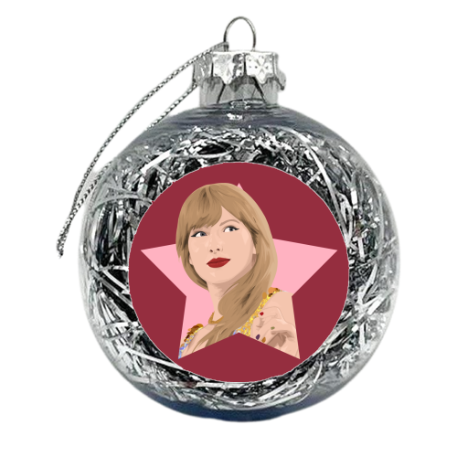 Tay Star - xmas bauble by Pink and Pip