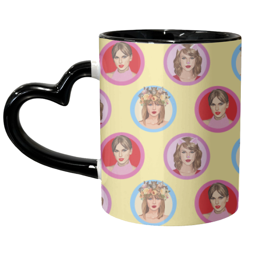 Tay Tay Balls Lemon - unique mug by DOLLY WOLFE
