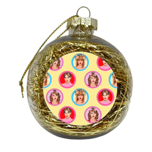 Tay Tay Balls Lemon - xmas bauble by DOLLY WOLFE
