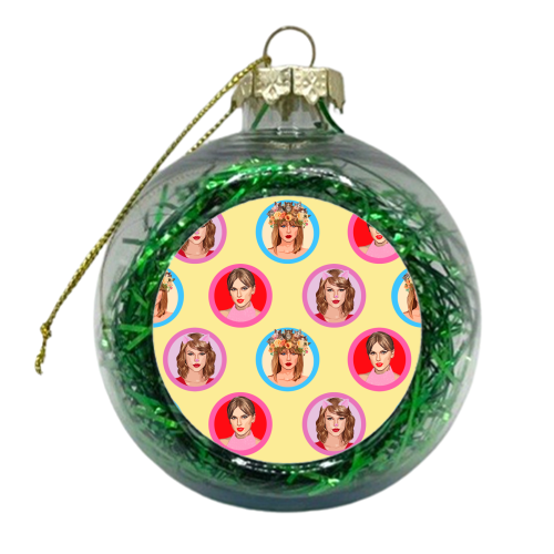 Tay Tay Balls Lemon - xmas bauble by DOLLY WOLFE