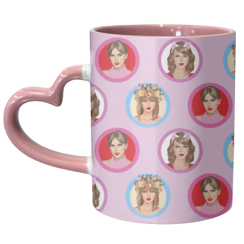 Tay Tay Balls Lilac - unique mug by DOLLY WOLFE