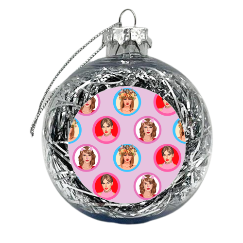 Tay Tay Balls Lilac - xmas bauble by DOLLY WOLFE