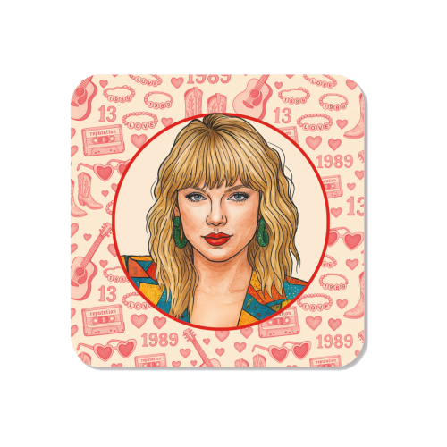 Tay Toile Red - Magnet by Ms Doodle