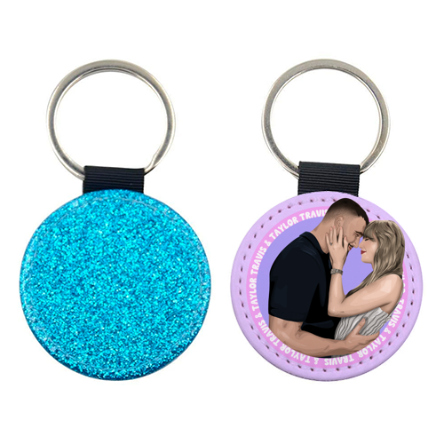 Taylor and Travis - keyring by Pink and Pip