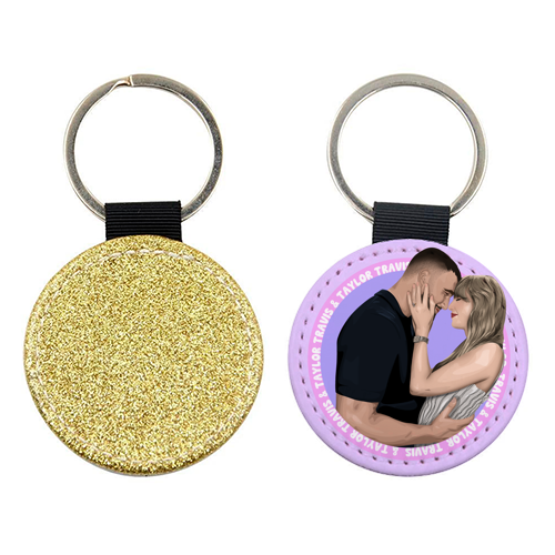 Taylor and Travis - keyring by Pink and Pip
