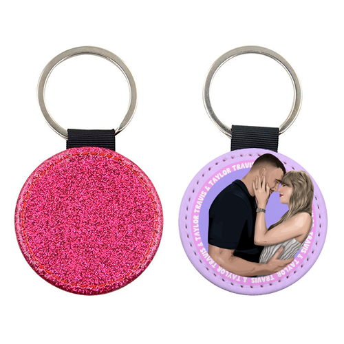 Taylor and Travis - keyring by Pink and Pip