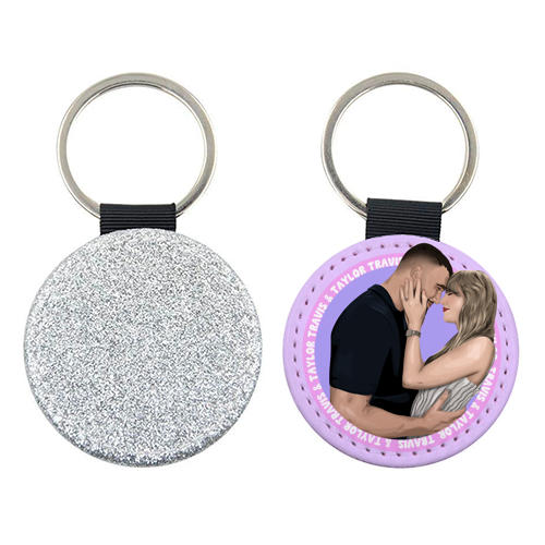 Taylor and Travis - keyring by Pink and Pip