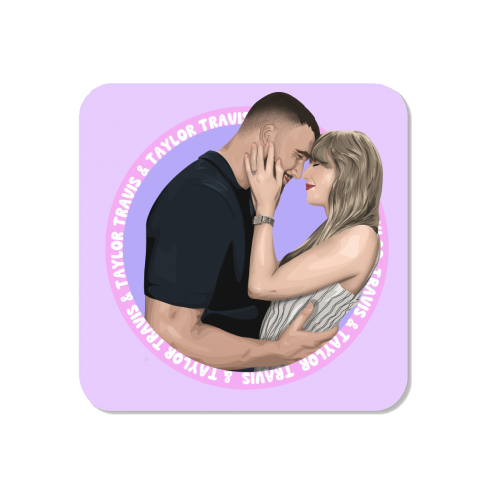 Taylor and Travis - Magnet by Pink and Pip