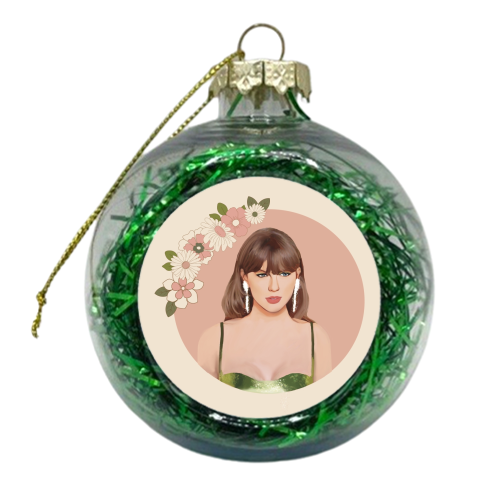 Taylor Pretty Boho - xmas bauble by Giddy Kipper