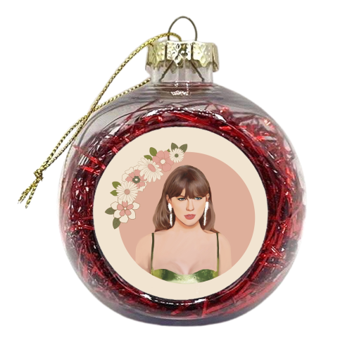 Taylor Pretty Boho - xmas bauble by Giddy Kipper