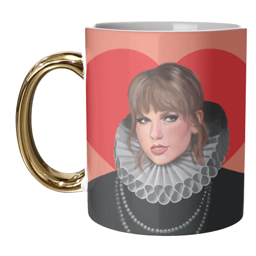 Taylor Renaissance Valentine's Giftware - unique mug by AbiGoLucky