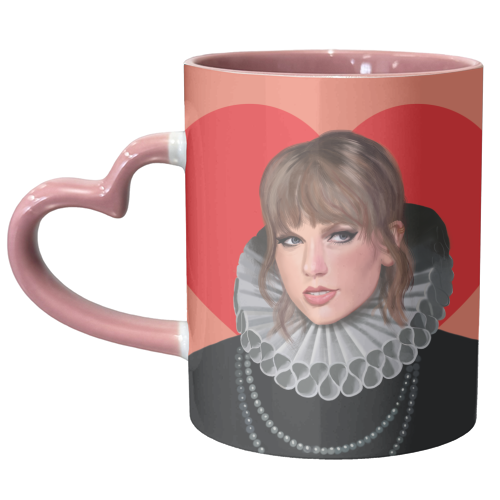 Taylor Renaissance Valentine's Giftware - unique mug by AbiGoLucky