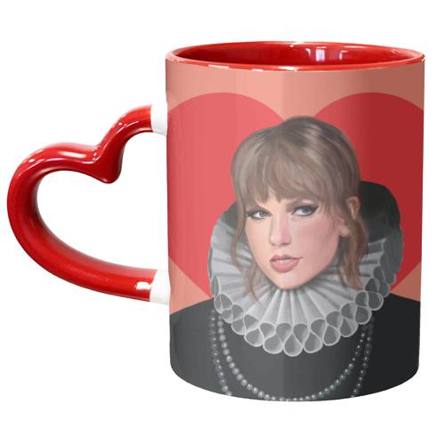Taylor Renaissance Valentine's Giftware - unique mug by AbiGoLucky