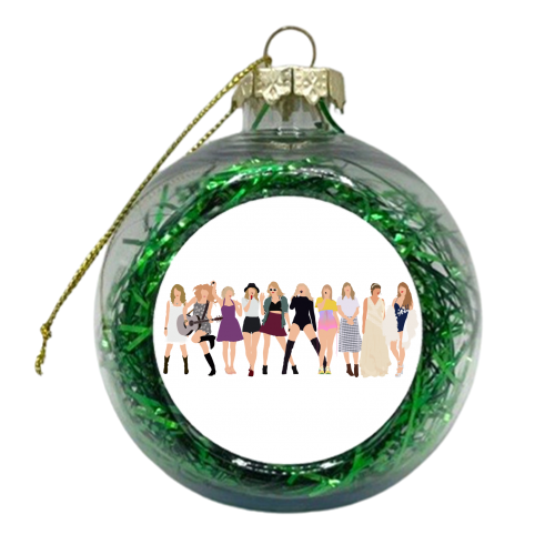 Eras - xmas bauble by Pink and Pip