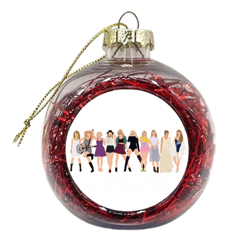 Eras - xmas bauble by Pink and Pip