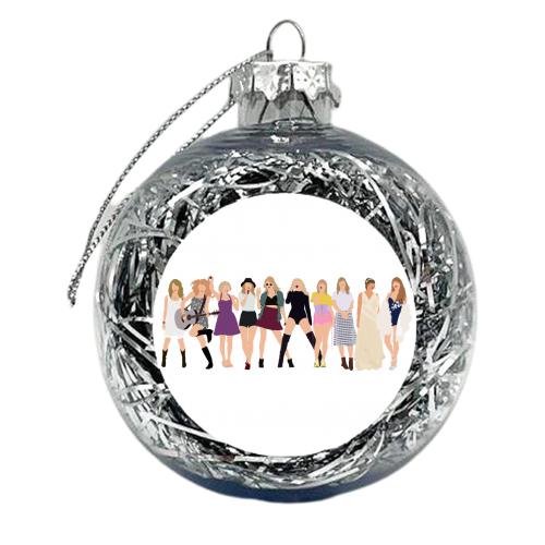 Eras - xmas bauble by Pink and Pip