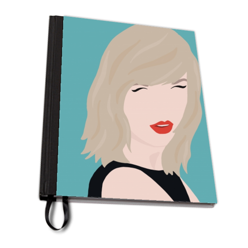 Taylor Swift - personalised A4, A5, A6 notebook by Cheryl Boland