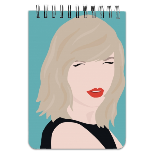 Taylor Swift - personalised A4, A5, A6 notebook by Cheryl Boland