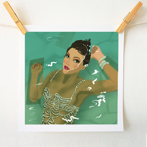 Swift Showgirl - A1 - A4 art print by The Queer Store