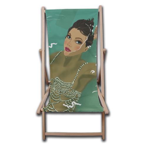 Swift Showgirl - canvas deck chair by The Queer Store