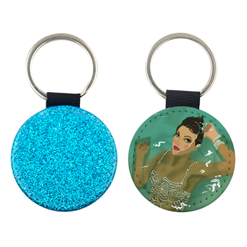 Swift Showgirl - keyring by The Queer Store
