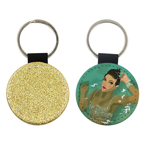 Swift Showgirl - keyring by The Queer Store