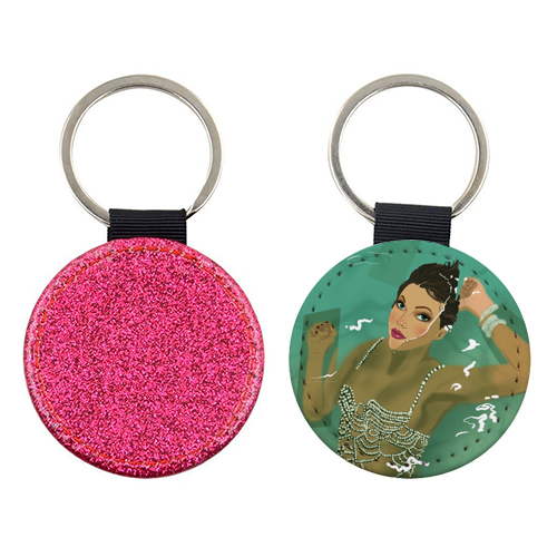 Swift Showgirl - keyring by The Queer Store