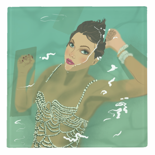 Swift Showgirl - personalised beer coaster by The Queer Store