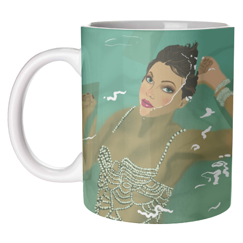 Swift Showgirl - unique mug by The Queer Store