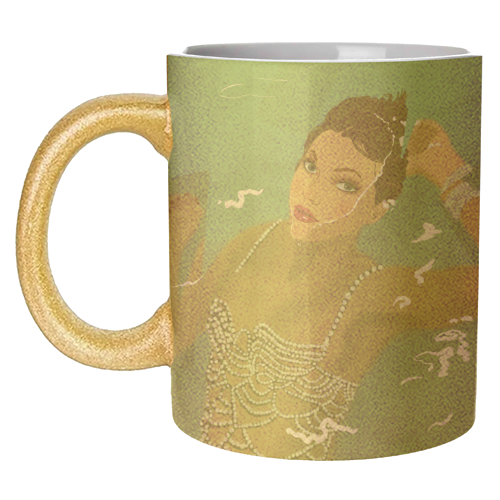 Swift Showgirl - unique mug by The Queer Store