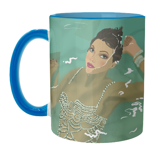 Swift Showgirl - unique mug by The Queer Store