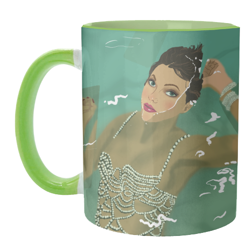 Swift Showgirl - unique mug by The Queer Store