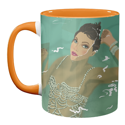 Swift Showgirl - unique mug by The Queer Store