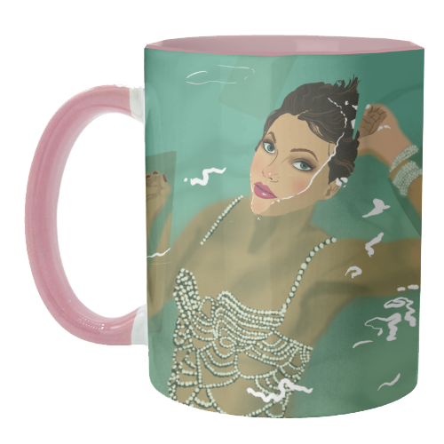 Swift Showgirl - unique mug by The Queer Store
