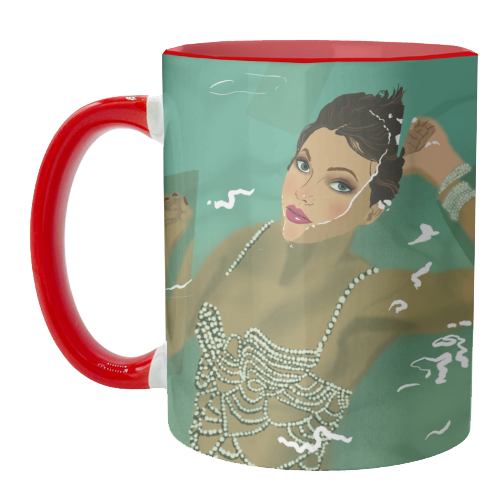 Swift Showgirl - unique mug by The Queer Store
