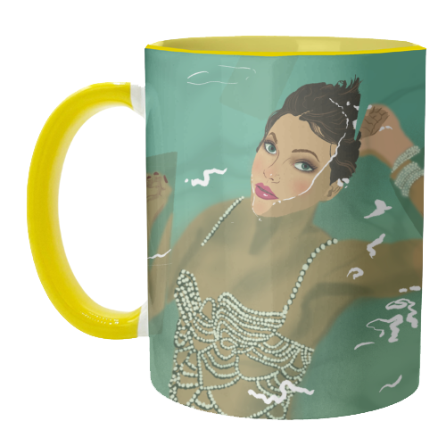 Swift Showgirl - unique mug by The Queer Store