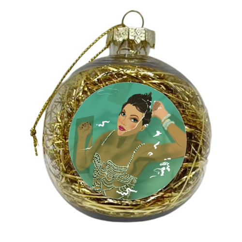Swift Showgirl - xmas bauble by The Queer Store