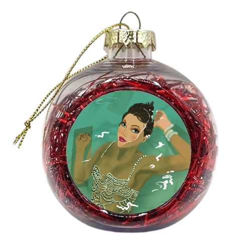 Swift Showgirl - xmas bauble by The Queer Store