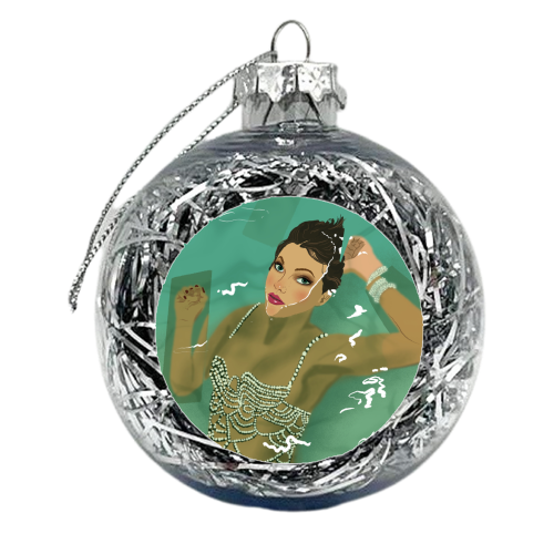 Swift Showgirl - xmas bauble by The Queer Store