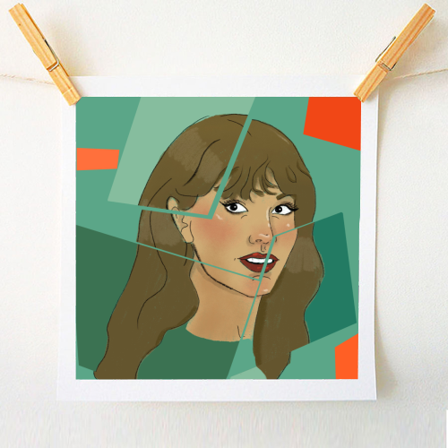 Tay The life of a showgirl - A1 - A4 art print by The Queer Store