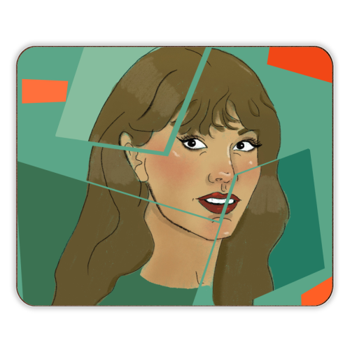 Tay The life of a showgirl - designer placemat by The Queer Store