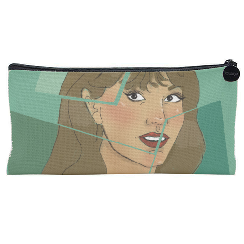 Tay The life of a showgirl - flat pencil case by The Queer Store