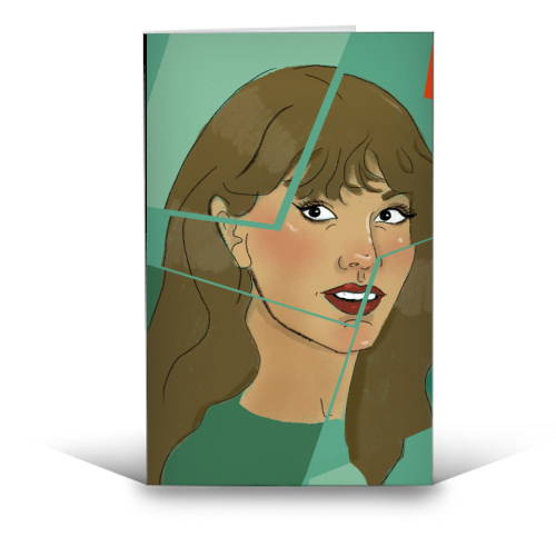 Tay The life of a showgirl - funny greeting card by The Queer Store