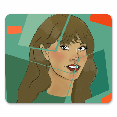 Tay The life of a showgirl - mouse mat by The Queer Store