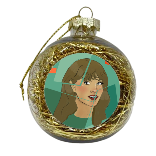 Tay The life of a showgirl - xmas bauble by The Queer Store