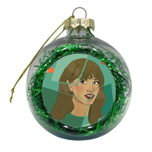 Tay The life of a showgirl - xmas bauble by The Queer Store
